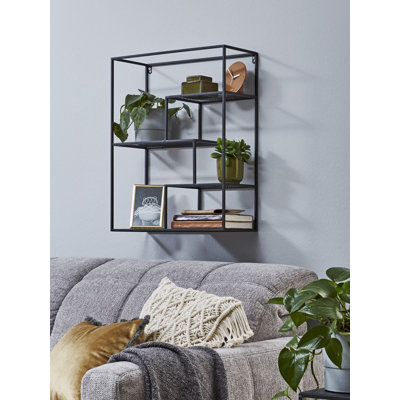 Sue 4 Piece Metal Tiered Shelf