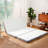 Kemar 4-Inch Tri-Fold Gel Memory Foam Mattress Topper  with Washable Cover, Portable, Soft, Breathable-570228540