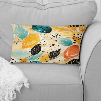 Floral Throw Pillow