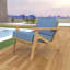 Outdoor 5" Deep Seating Cushion Set With Durable Cover Rite Fabric-1266443233