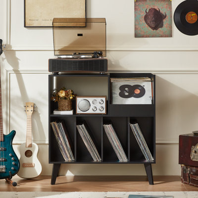 Large Record Player Stand
