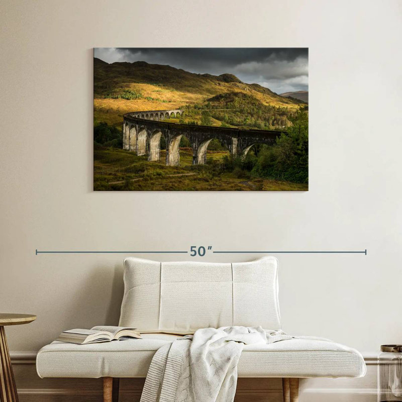 Viaduc Glenfinnan de Mehar, Écosse, H 26 po x l 39 po