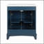 Meuble de salle de bain bleu durable Only Cabinet, offrant un grand espace de rangement, imperméable et facile à assembler.