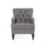 Fauteuil club capitonné