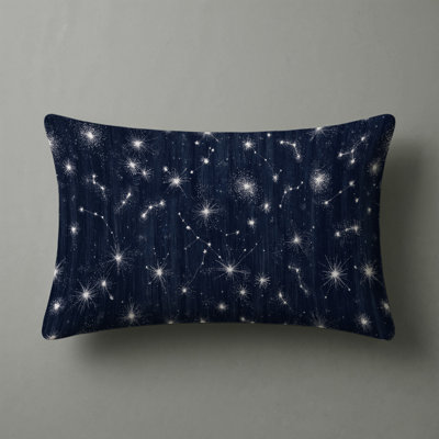Coastal Night Sky Coastal Indoor and Outdoor Pillow