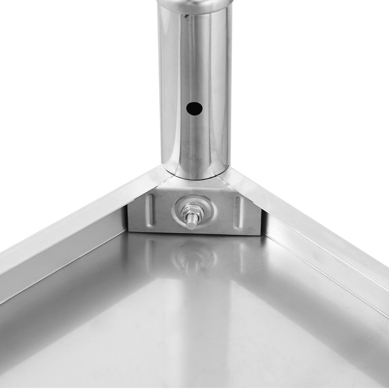 Heavy Duty Stainless Steel Kitchen Prep Table with Wheels