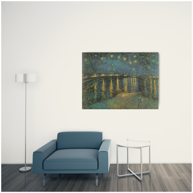 Vincent Van Gogh - No Frame Print on Wood, 104cm H x 140cm W x 1.8cm D