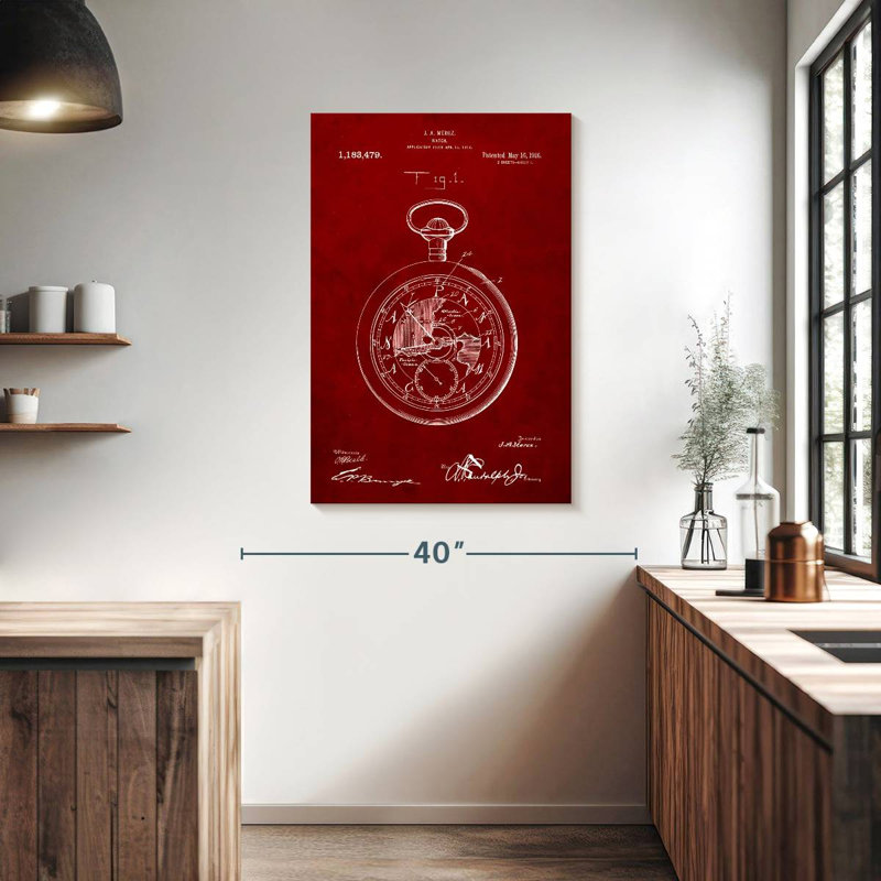 Laelle Burgundy X, 39" H x 26" W