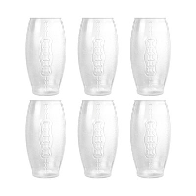 6-Piece Football 23oz Tumbler