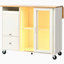Armoire d'appoint en panneau de fibres à densité moyenne Rosebella-146745263
