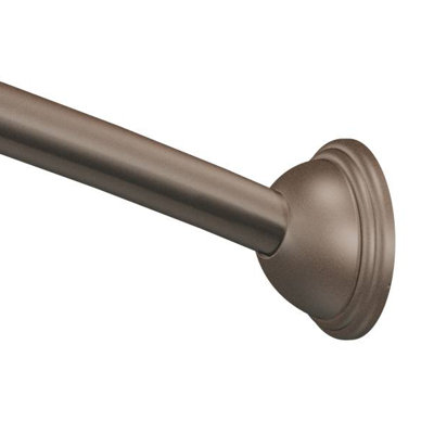 Tringle courbée de rideau de douche ajustable 72 po Moen®
