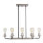 Luminaire suspendu linéaire pour îlot de cuisine 8 lumières barnfield-646570562