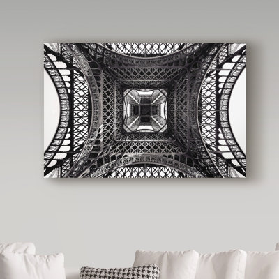 Dyara 'Eiffel 6' Photographic Print on Wrapped Canvas