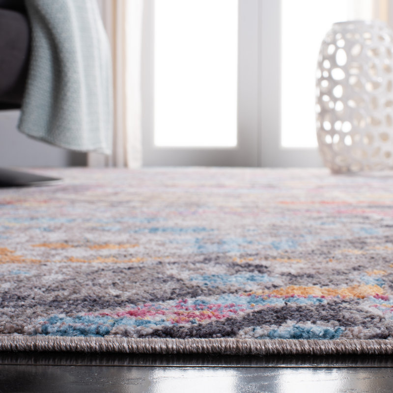 Hakala Abstract Hand Woven Area Rug, Rectangle 155 x 229 cm