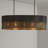 5 - Light Dimmable Geometric Chandelier