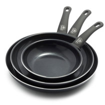 AVACRAFT Ceramic Nonstick Frying Pan with Lid, Egg Pan, Ceramic Nonstick Skillet, 100% PFOA, PTFE Toxins Free Cooking Pan, Best Ceramic Pans for