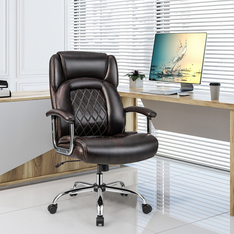 Fauteuil de direction Ninave, Brun