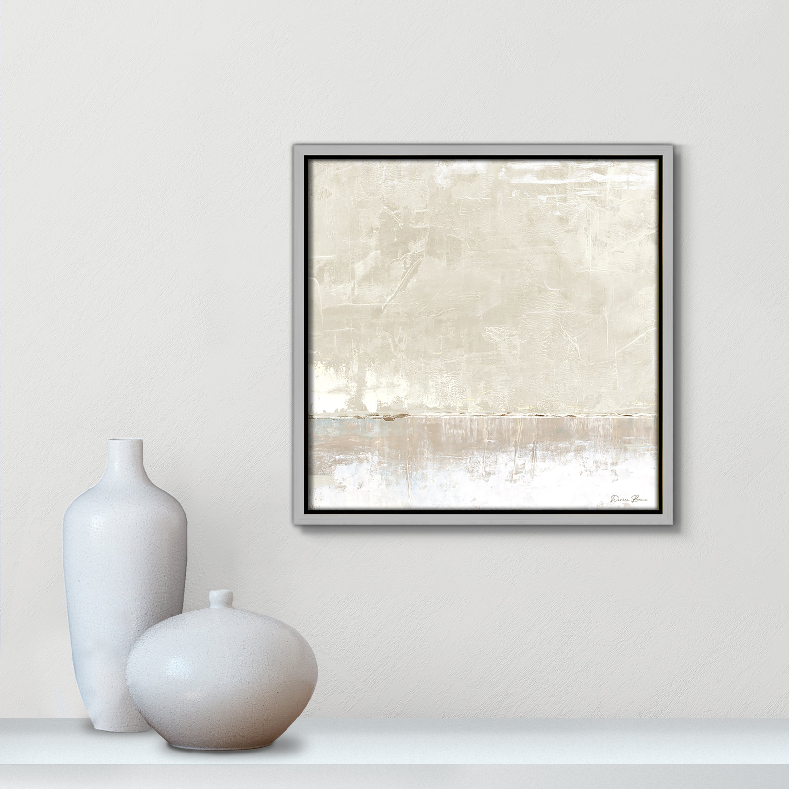 Delevan "Better Days" Print, 13.5" H x 13.5" W, Silver