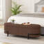 Banc de rangement en mélange de polyester Kendelyn-1914564145-1914564151