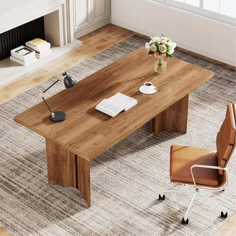 Bureau de direction 63 po Farmhouse, Noyer brun