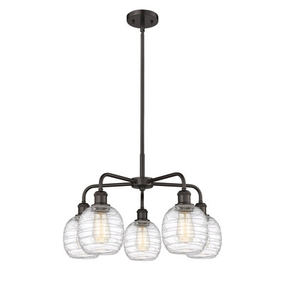Lustre sphérique à 5 lumières Alve