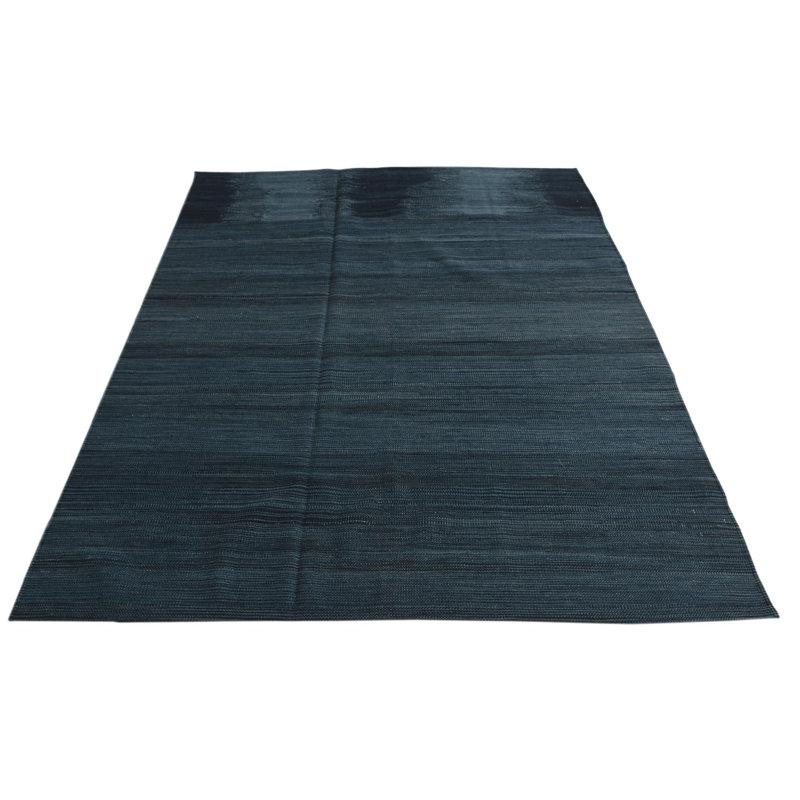 Tapis bleu marine 5x8