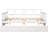 White Full Daybed With Two Drawers - Build, Space Saving Benefit, Multi-Functional Decoration, Easy To Assemble Bed Size Drawers, Strong Attribute, Belonging, Simple Assembly Process-30585155