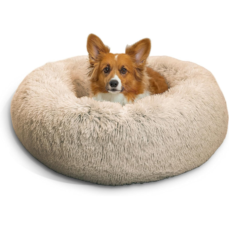 Lit pour chien The Original Calming Doghnut, Taupe