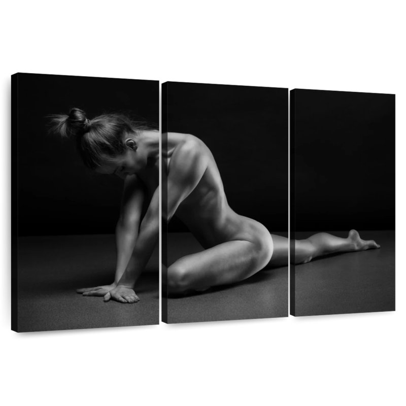Bodyscape III, 20" H x 33" W