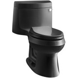 Cimarron 1.28 GPF Water Efficient Elongated One-Piece toilet (Seat Included)