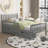 Curits 2 Drawers Platform Bed with Guardrails-509010062-507201423