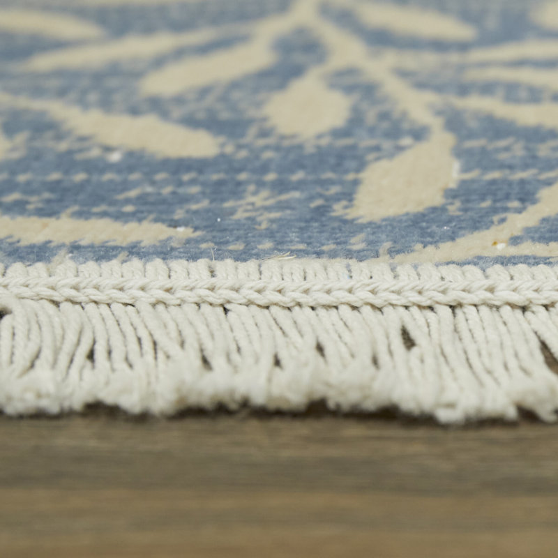Tapis bleu Akimi, Rectangle 5 pi 3 po x 7 pi
