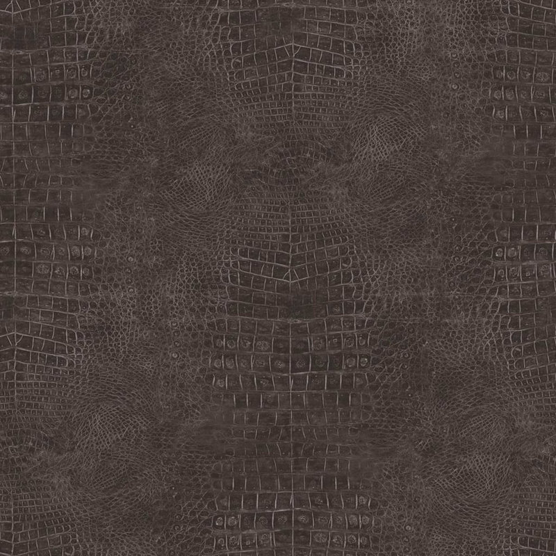 Noordwand Wallpaper Croco, Black