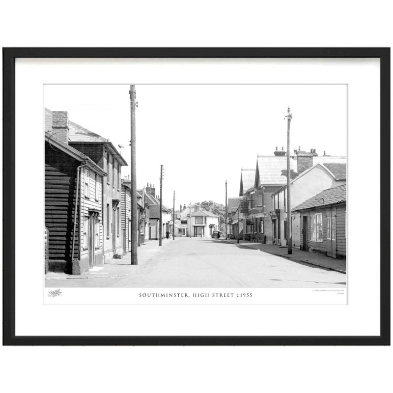 Southminster, High Street C1955 by Francis Frith - Single Picture Frame Print, 45cm H x 60cm W x 2.3cm D