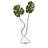 Aadvik 12 inch Glass Table Vase, 82 oz Capacity