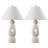 Henge 28" Organic Minimalist Textured Resin/Metal Stacked LED Table Lamp-1708893660