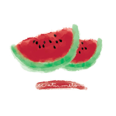 Watermelon Party - Wrapped Canvas Art Prints