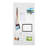 Seville Classics UltraHD 2-Piece Pegboard Set w/ 23 Piece Hook Assortment-98117596