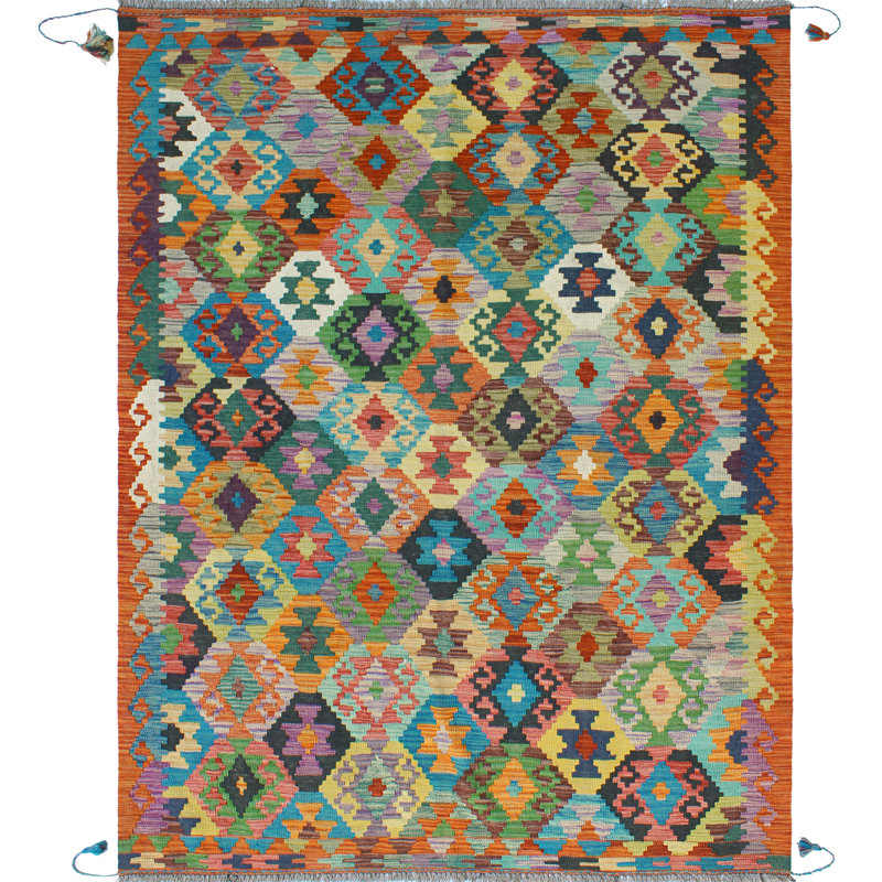 Flatweave Malakai Rust Rug