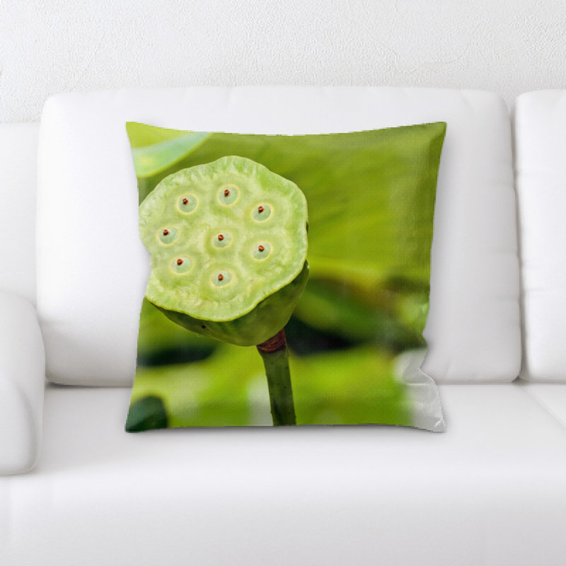 Coussin de fleurs lotus
