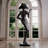 Mademoiselle 76'' Black Traditional Floor Lamp