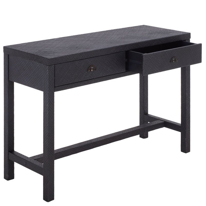 Bureau enveloppant à 2 tiroirs Finlay, Marine