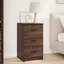 38cm W Manufactured Wood Bedside Table-2066940192