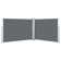 Dakota Fields 1000cm W x 0.285cm D Fabric Cover Motorised Retractable Side Awning