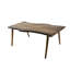 Table basse à quatre pieds