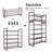 Hasson 25 Pair Stackable Shoe Rack-1404214857