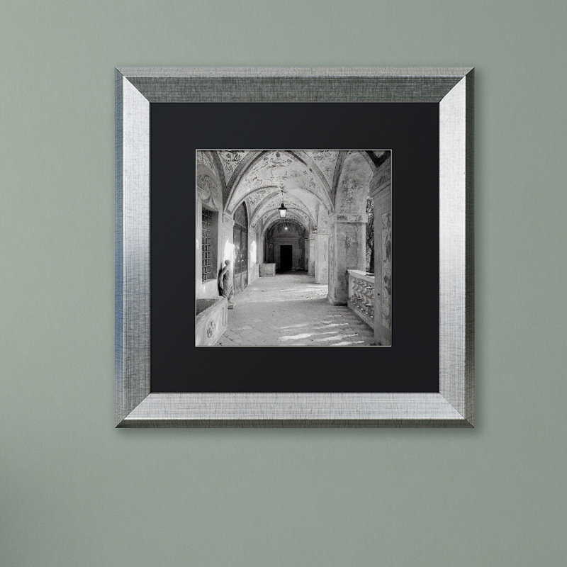 Alan Blaustein, «Padova I», reproduction de photo encadrée, H 11 po x l 14 po x P 0,5 po, Noir, Cadre noir