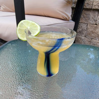 Libbey 10.25 oz Aruba Blue Ribbon Stemless Margarita Glass