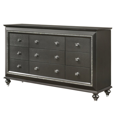 Woodlynne 9 Drawer 66" W Dresser