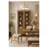 Tall Display Cabinet - Cashew